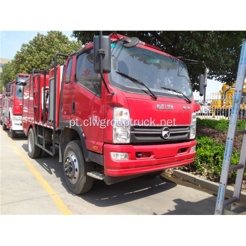 KAMA novo design 4x2 caminhão de bombeiros civis